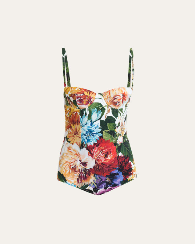 St Fiori Bouquet One-Piece Swimsuit
